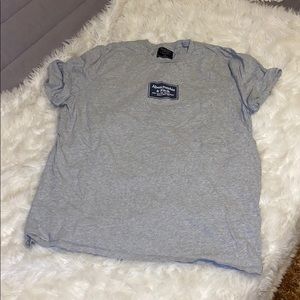 Abercrombie & Fitch grey logo tee XXL
